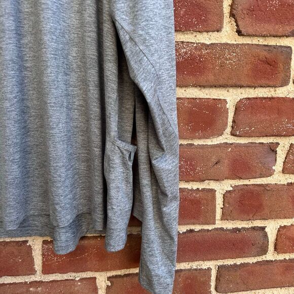 Nike Element Womens 1/2 Zip Running Top gray Plus Size 1X NWT - Picture 8 of 15